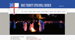 Desktop Screenshot of holytrinityfay.org